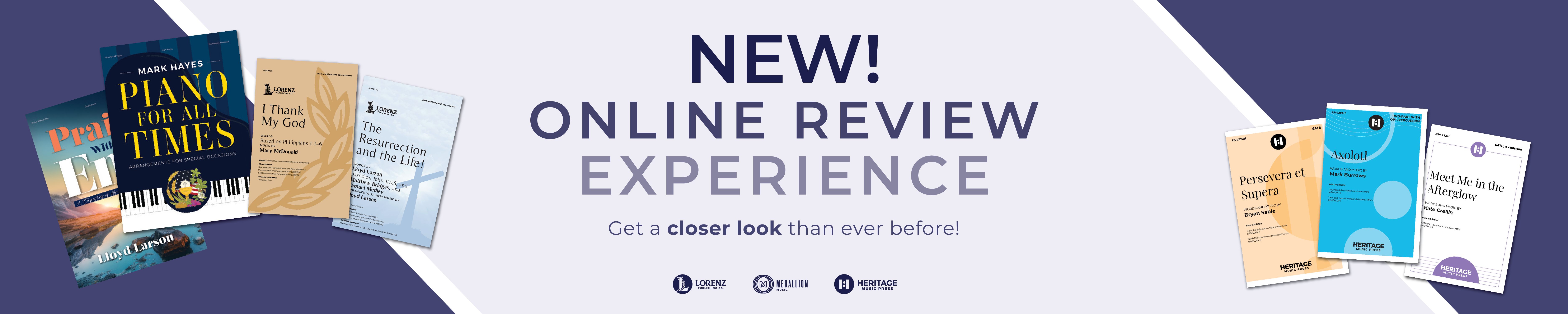 New! Online Review Experience